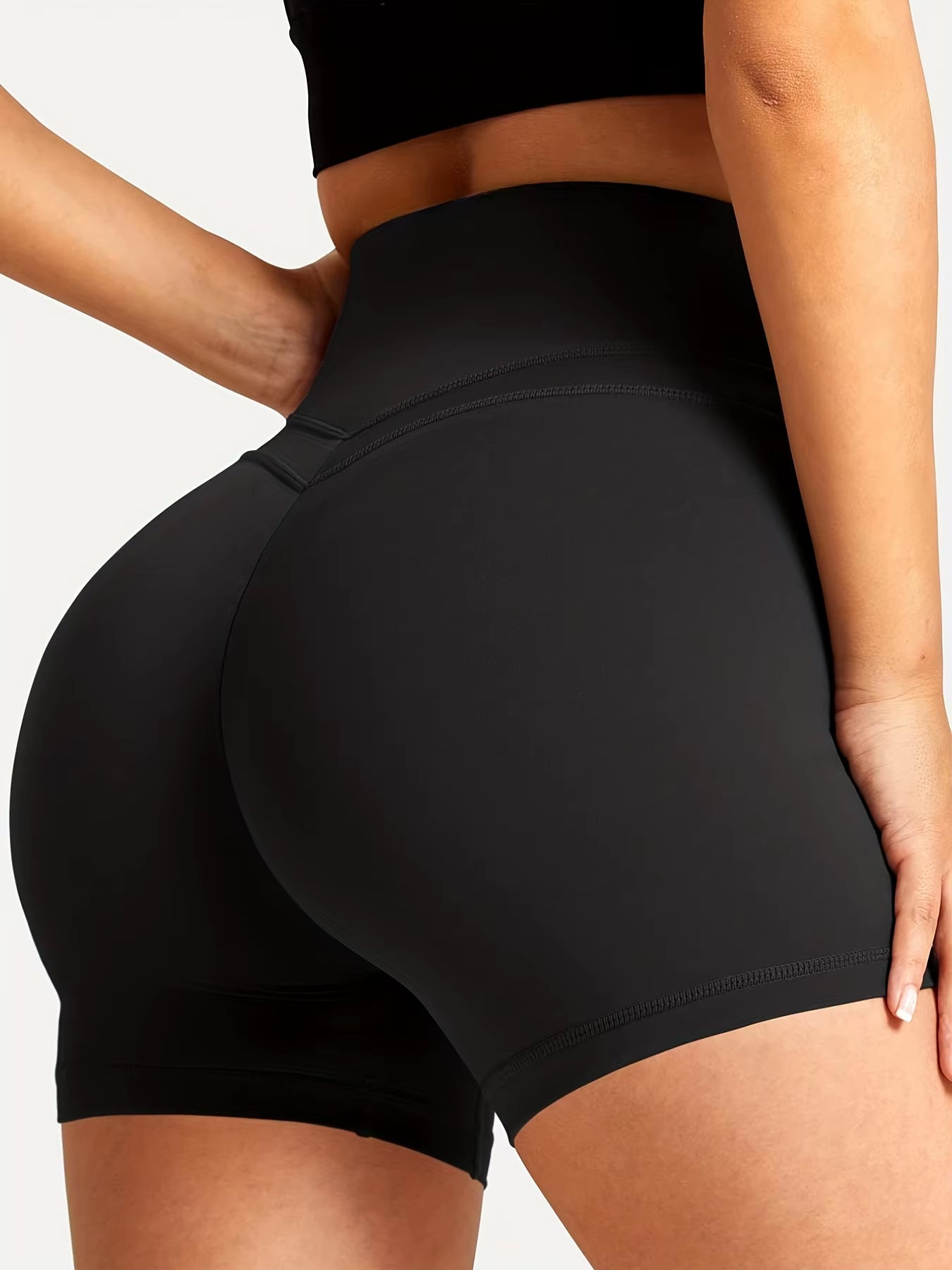Workout Shorts for Women, High Waist Running Scrunch Gym Yoga Biker Shorts, Women'S Activewear