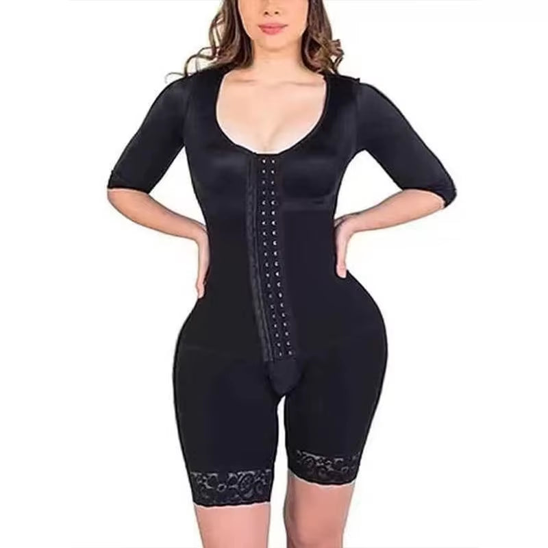 XS Stage 2 Post Surgery Colombian Fajas High Compression Garment Slimming Body Shaper Tummy Slimmer Shapewear Waist Trainer