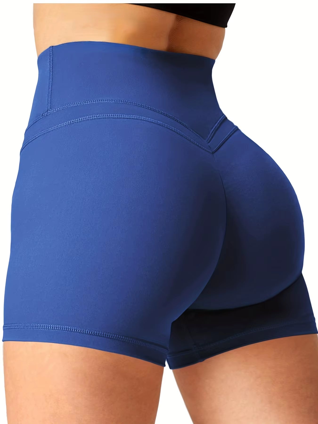 Workout Shorts for Women, High Waist Running Scrunch Gym Yoga Biker Shorts, Women'S Activewear