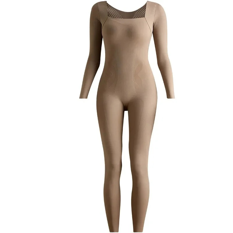 Transform Your Silhouette with Our Autumn Winter Full Body Shapewear - Sculpting, Lifting, and Backless Design for Ultimate Confidence