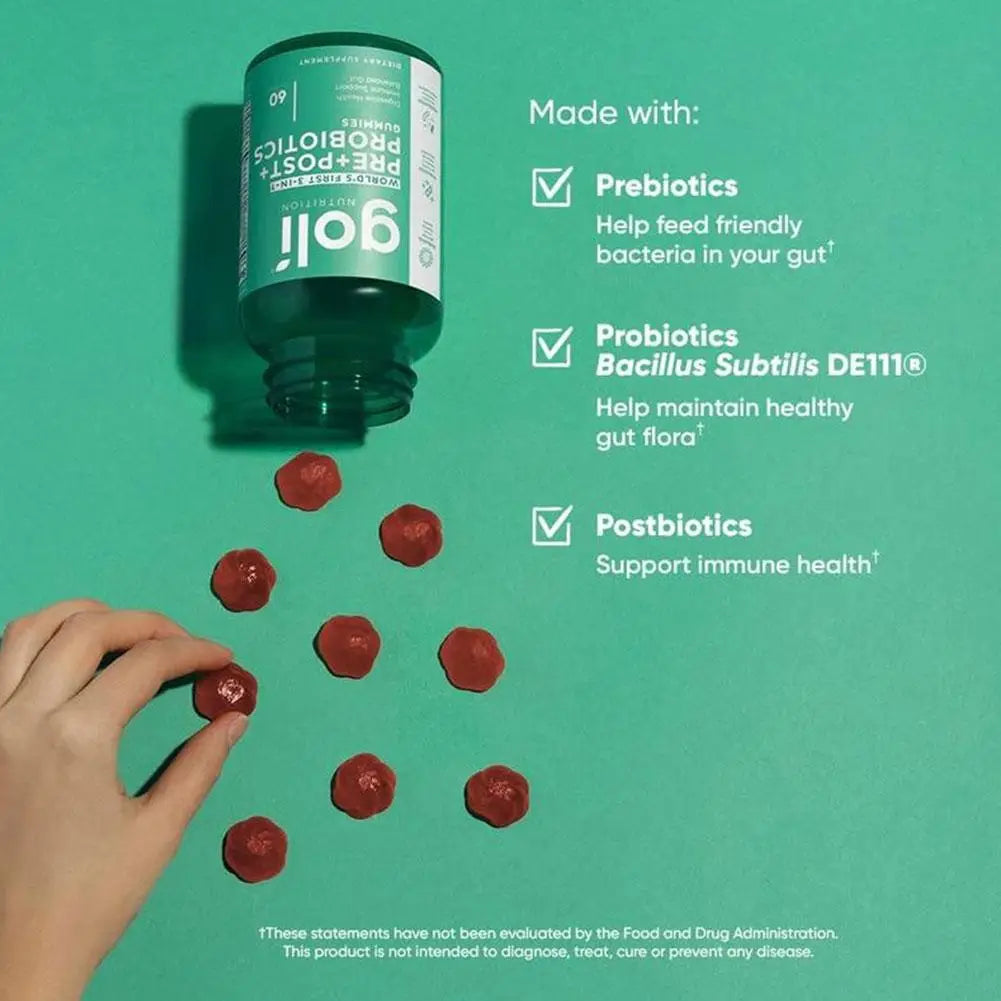 Goli Ashwagandha Vitamin Gummies Improve Immunity Sleep Quality Relieve Anxiety Vitamin Supplements Increase Physical Fitness