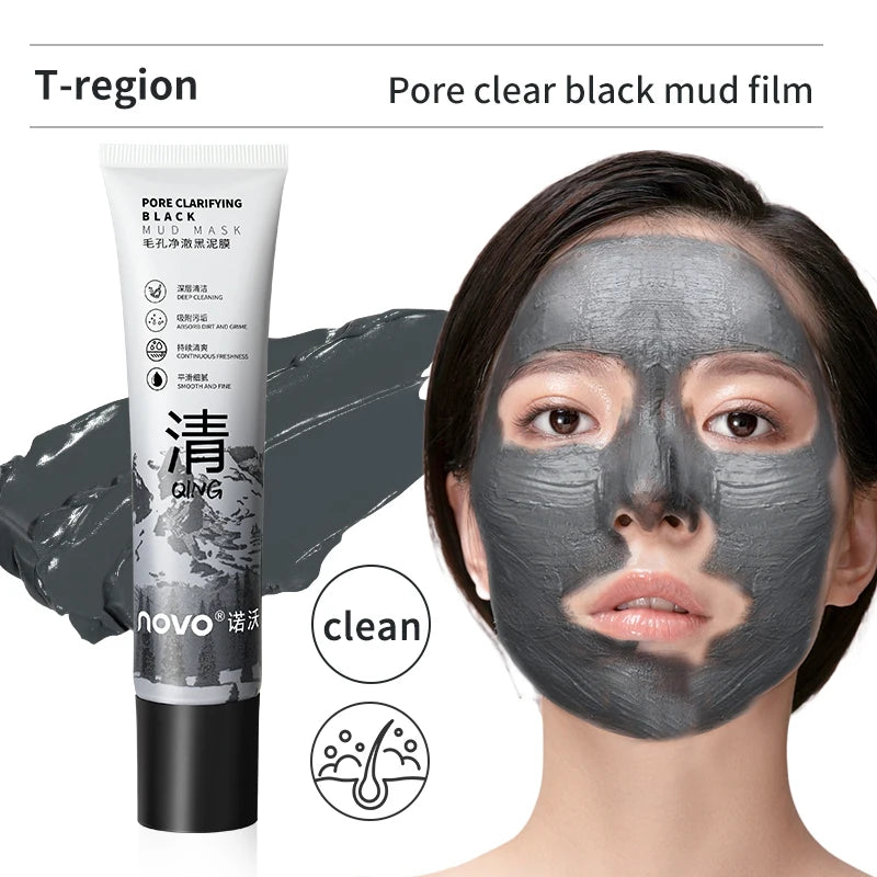 Vitamin E Mud Mask for Face and Body with Kaolin Clay and Hyaluronic Acid, Moisturizing, Non-Greasy, Deep Pore Cleans