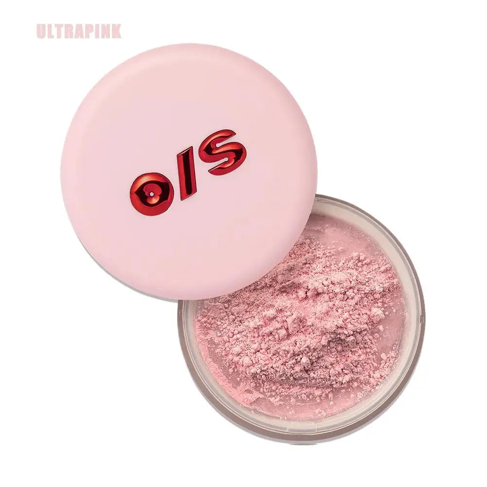 O/S Facial Loose Powder Long-Lasting Setting Waterproof Oil Control Pore Minimizing Makeup Fixation Honey Powder for All Skin