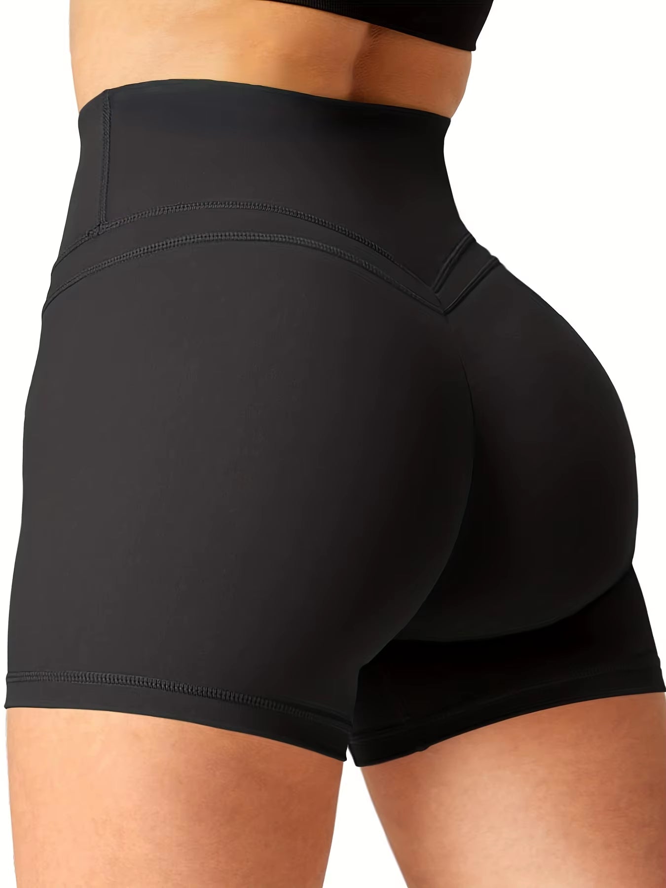 Workout Shorts for Women, High Waist Running Scrunch Gym Yoga Biker Shorts, Women'S Activewear